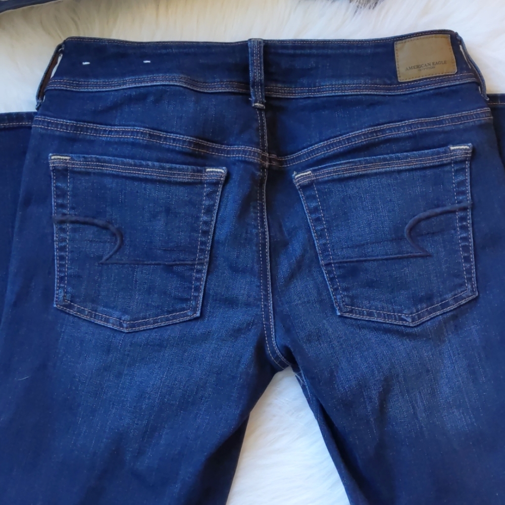 🛑 SOLD! American Eagle Super Stretch Kick Jeans - Picture 4 of 7